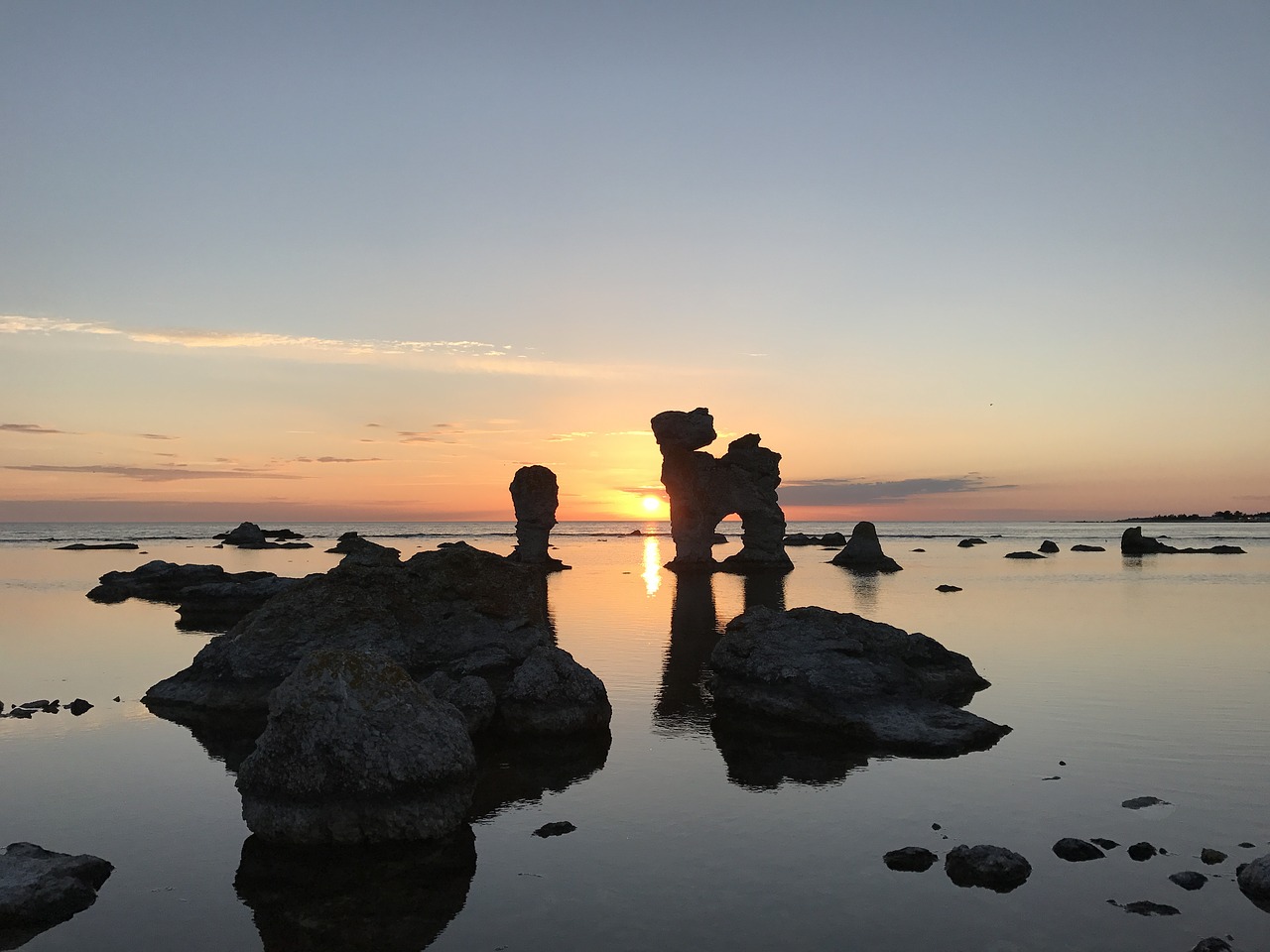 Gotlandas, uolos jūroje
