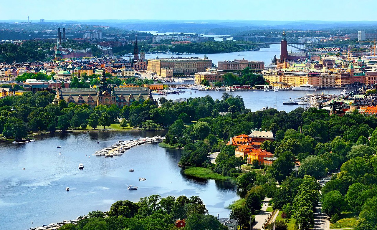Stokholmas iš aukštai