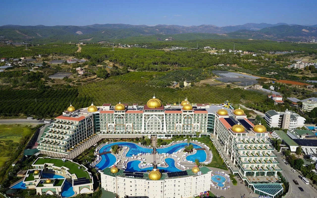 Viešbutis „Alan Xafira Deluxe Resort“ (Turkler, Turkija)