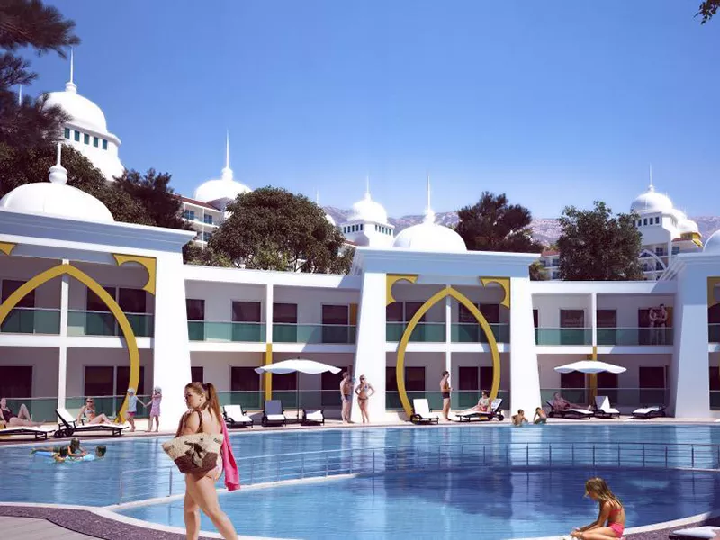 Viešbutis „Alan Xafira Deluxe Resort“ (Turkler, Turkija)
