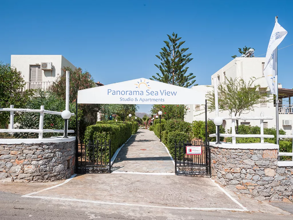 Viešbutis „Panorama Sea View Studios & Apartments“ (Kreta, Graikija)