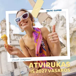 2027 m. vasaros išankstiniai pardavimai jau prasidėjo!