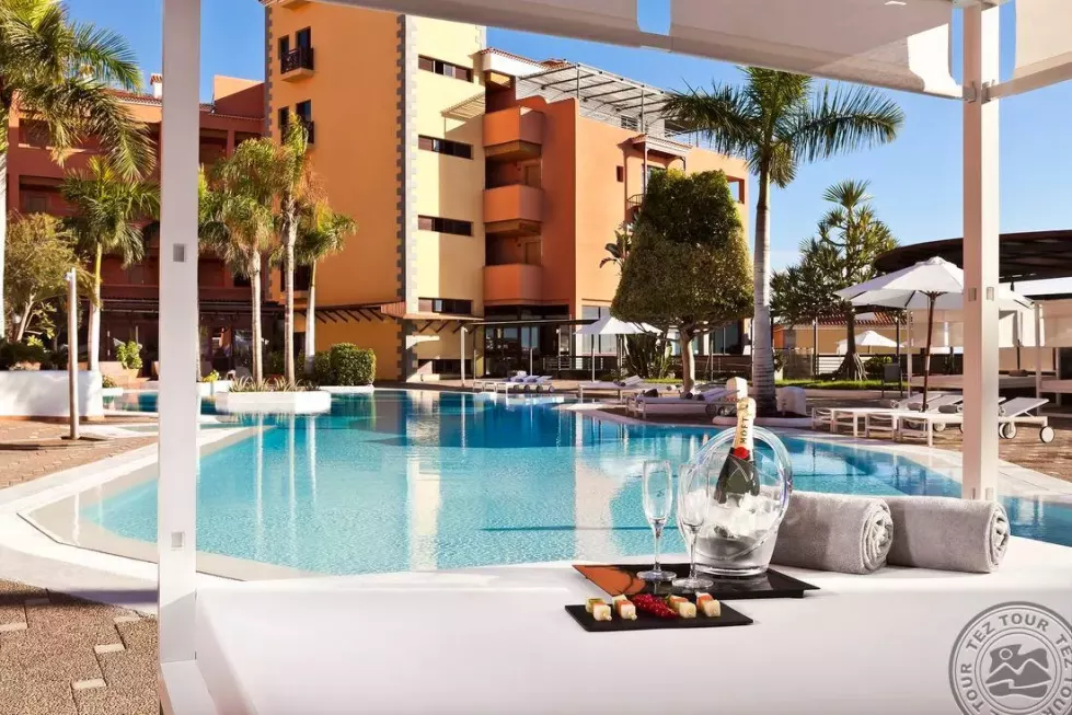 Viešbutis „MELIA JARDINES DEL TEIDE“ (Kosta adechė, Tenerifė, Ispanija)