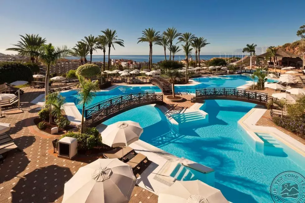 Viešbutis „MELIA JARDINES DEL TEIDE“ (Kosta adechė, Tenerifė, Ispanija)