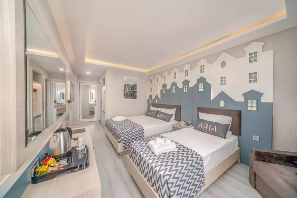 Viešbutis „ARIA RESORT & SPA“ (Alanija, Turkija)