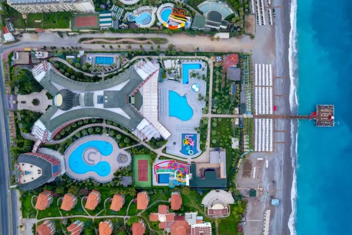 Viešbutis „DELPHIN DELUXE RESORT“ (Alanija, Turkija)