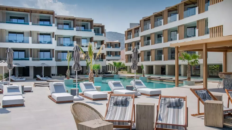 Viešbutis „AKASHA BEACH HOTEL & SPA“ (Chersonisas, Kreta, Graikija)