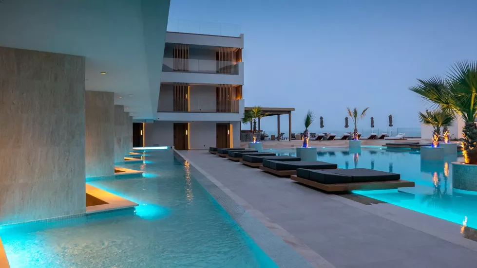 Viešbutis „AKASHA BEACH HOTEL & SPA“ (Chersonisas, Kreta, Graikija)
