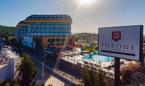 Viešbutis „THRONE BEACH RESORT & SPA“ (Sidė, Turkija)