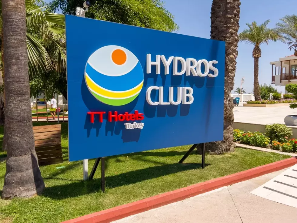 Viešbutis „AQI HYDROS CLUB“ (Kemeras, Turkija)