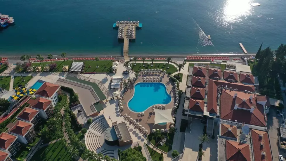 Viešbutis „AQI HYDROS CLUB“ (Kemeras, Turkija)