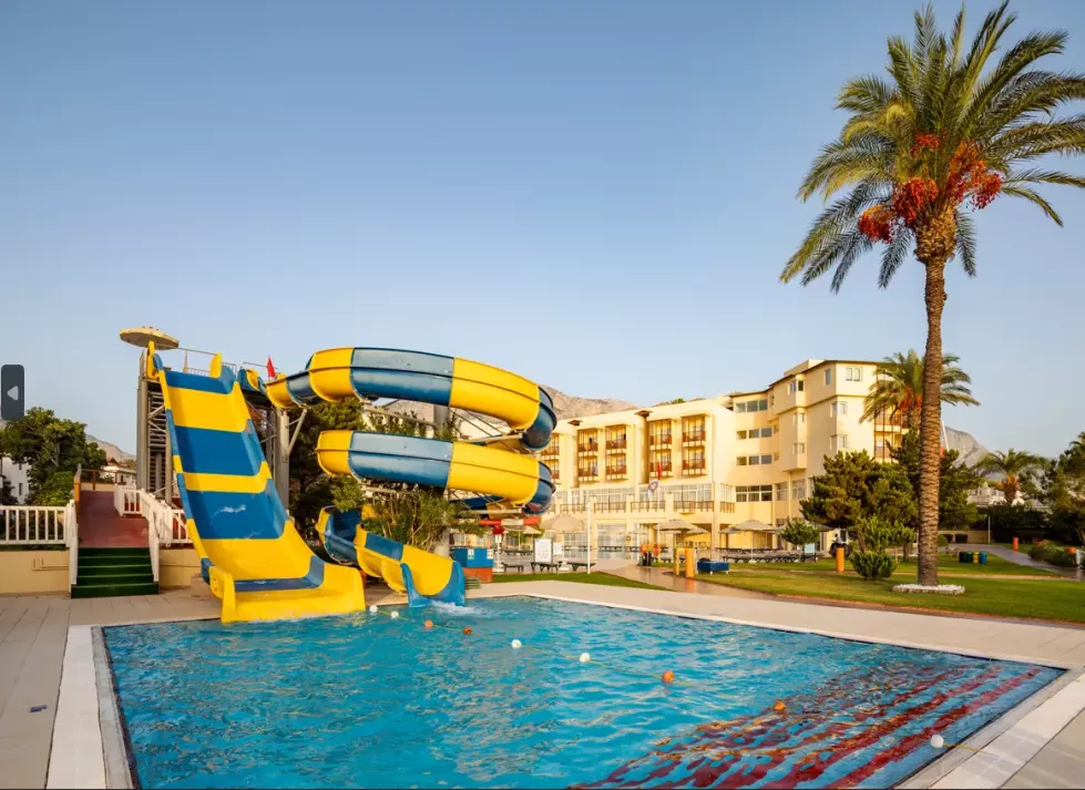 Viešbutis „AQI HYDROS CLUB“ (Kemeras, Turkija)