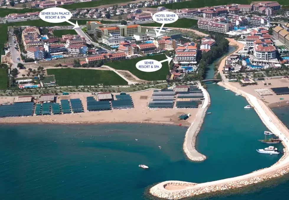 Viešbutis „SEHER SUN PALACE & SPA“ (Sidė, Turkija)
