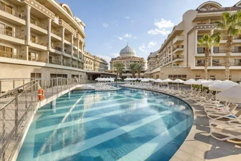Viešbutis „KIRMAN HOTELS BELAZUR RESORT & SPA“ (Belekas, Turkija)