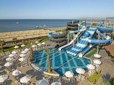 Viešbutis „KIRMAN HOTELS BELAZUR RESORT & SPA“ (Belekas, Turkija)