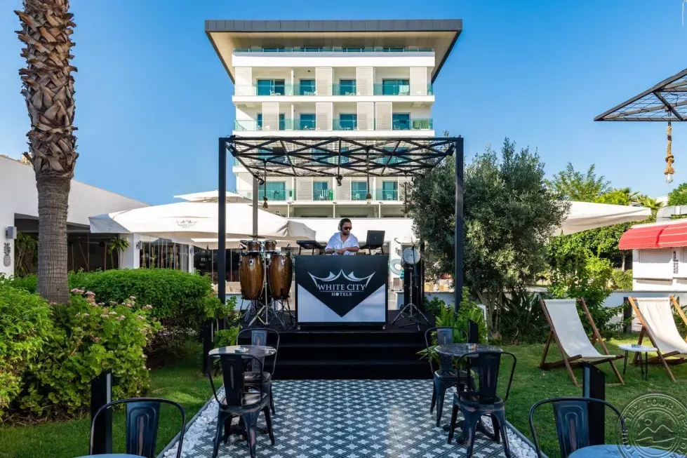 Viešbutis „WHITE CITY RESORT“ (Alanija, Turkija)