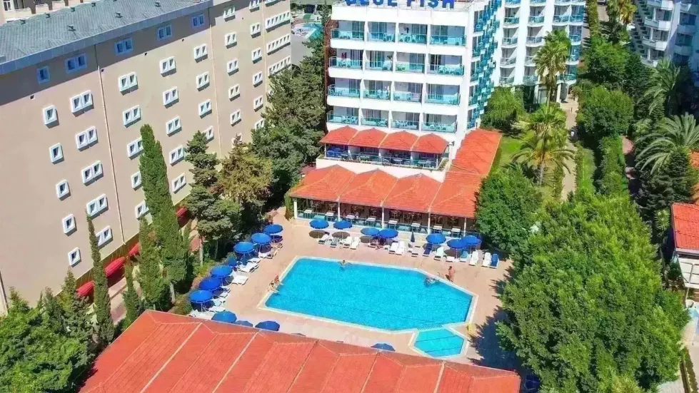 Viešbutis „BLUE FISH HOTEL“ (Alanija, Turkija)