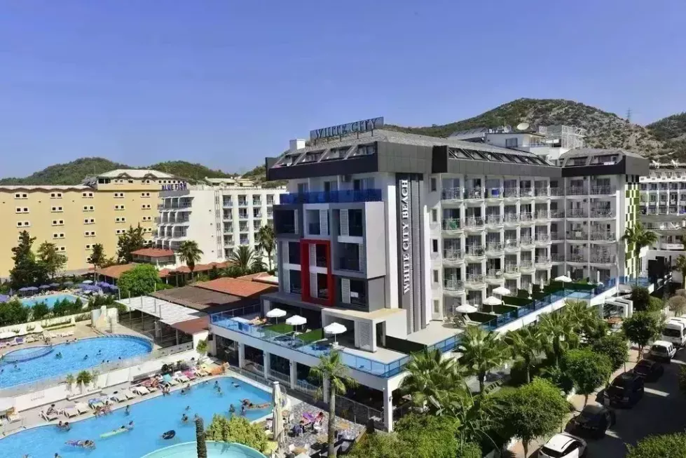 Viešbutis „WHITE CITY BEACH HOTEL“ (Alanija, Turkija)
