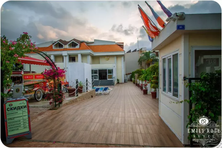 Viešbutis „EMILY ROSE HOTEL“ (Kemeras, Turkija)