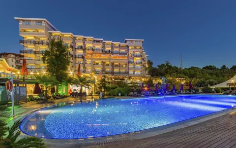 Viešbutis „JUSTINIANO DELUXE RESORT“ (Alanija, Turkija)