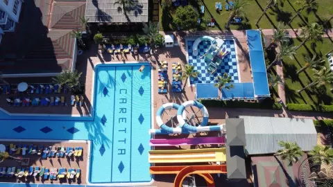 Viešbutis „CLUB HOTEL CARETTA BEACH“ (Alanija, Turkija)