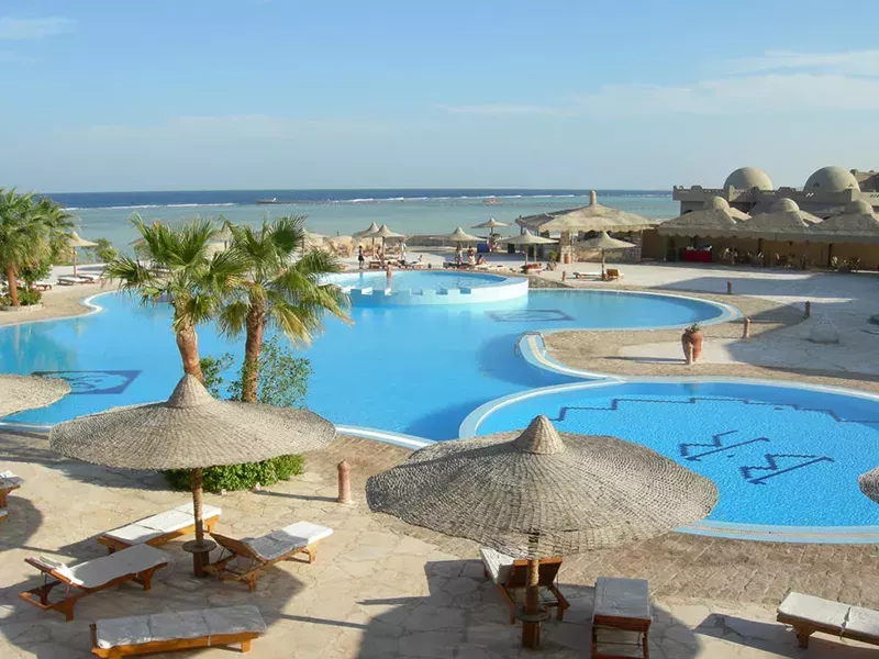 Viešbutis „BLUE REEF RESORT“ (Marsa alamas, Hurgada, Egiptas)