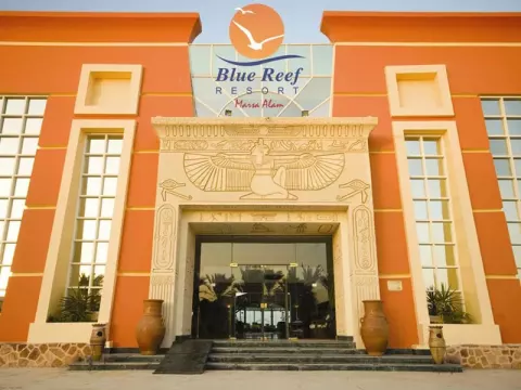 Viešbutis „BLUE REEF RESORT“ (Marsa alamas, Hurgada, Egiptas)
