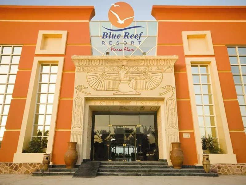 Viešbutis „BLUE REEF RESORT“ (Marsa alamas, Hurgada, Egiptas)