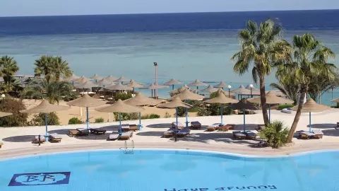 Viešbutis „BLUE REEF RESORT“ (Marsa alamas, Hurgada, Egiptas)
