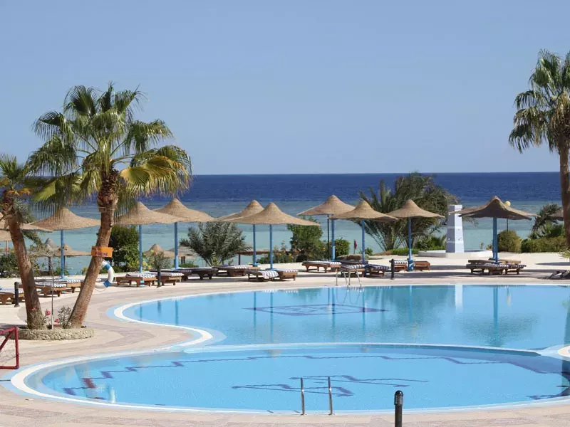 Viešbutis „BLUE REEF RESORT“ (Marsa alamas, Hurgada, Egiptas)