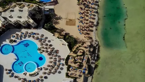 Viešbutis „BLUE REEF RESORT“ (Marsa alamas, Hurgada, Egiptas)