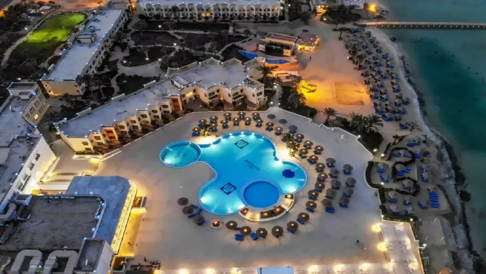 Viešbutis „BLUE REEF RESORT“ (Marsa alamas, Hurgada, Egiptas)