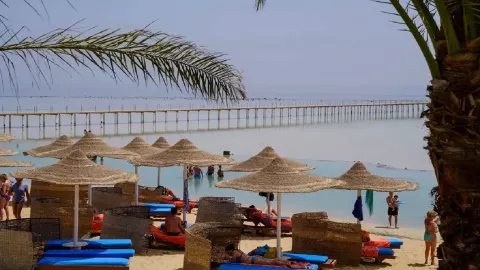 Viešbutis „BLUE REEF RESORT“ (Marsa alamas, Hurgada, Egiptas)