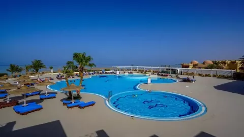 Viešbutis „BLUE REEF RESORT“ (Marsa alamas, Hurgada, Egiptas)