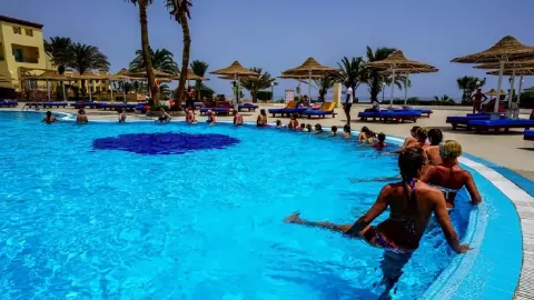 Viešbutis „BLUE REEF RESORT“ (Marsa alamas, Hurgada, Egiptas)