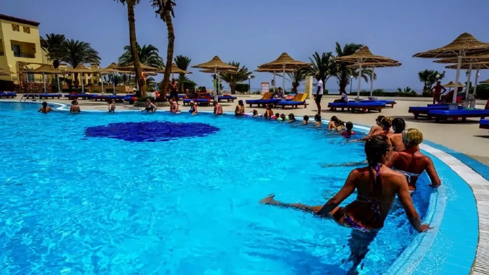 Viešbutis „BLUE REEF RESORT“ (Marsa alamas, Hurgada, Egiptas)
