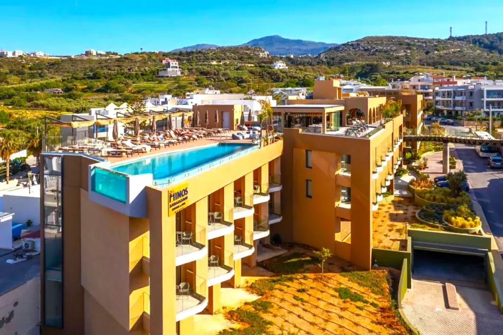 Viešbutis „MINOS AMBASSADOR ALL SUITES & SPA“ (Retimnas, Kreta, Graikija)
