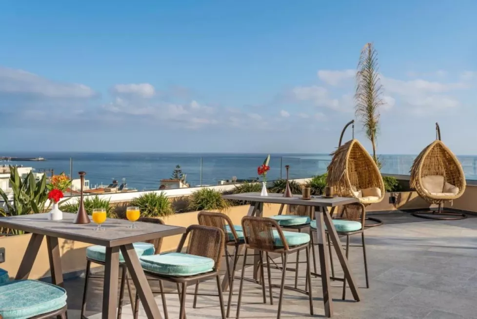 Viešbutis „MINOS AMBASSADOR ALL SUITES & SPA“ (Retimnas, Kreta, Graikija)