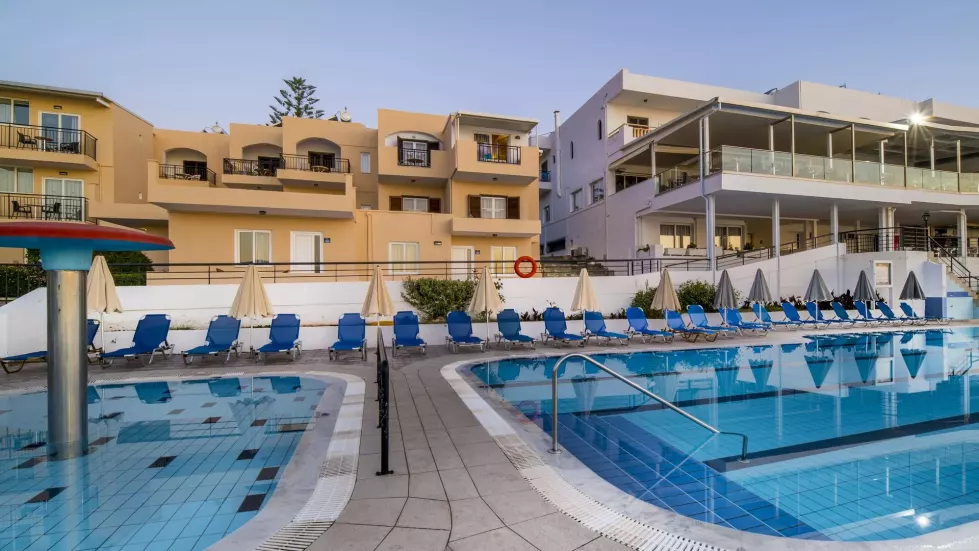 Viešbutis „HORIZON BEACH HOTEL“ (Stalida, Kreta, Graikija)