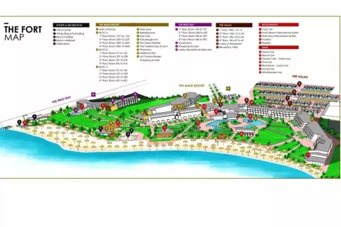 Viešbutis „FORT ARABESQUE RESORT SPA & VILLAS“ (Hurgada, Egiptas)