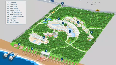 Viešbutis „CLUB PRIVE BY RIXOS BELEK“ (Belekas, Turkija)