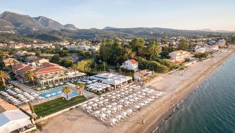 Acharavi Beach (Kerkyra (Korfu), Graikija)