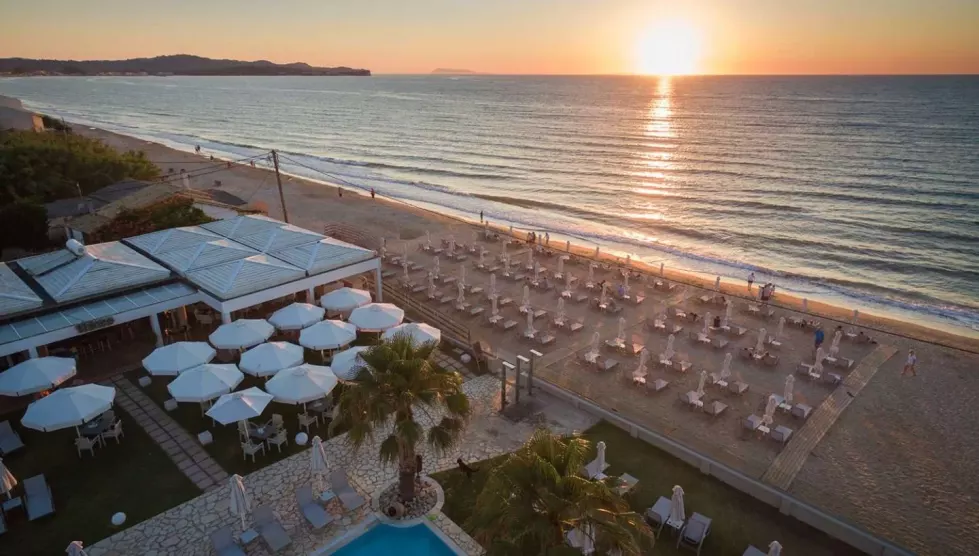 Acharavi Beach (Kerkyra (Korfu), Graikija)