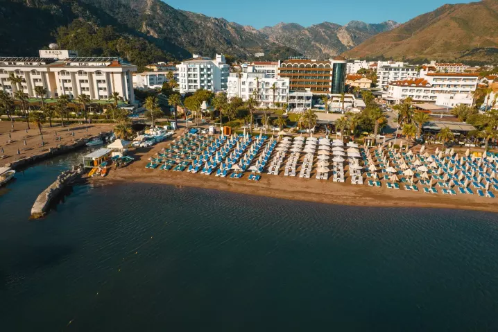 Viešbutis „CLUB MUNAMAR BEACH RESORT“ (Marmaris, Turkija)