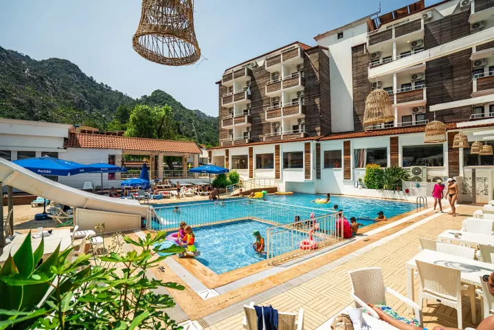 Viešbutis „CLUB MUNAMAR BEACH RESORT“ (Marmaris, Turkija)