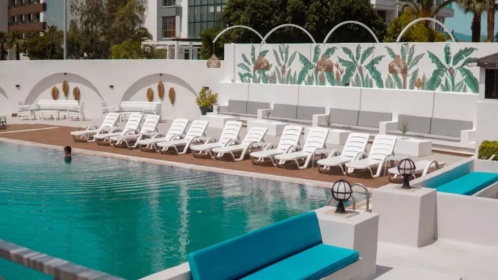 Viešbutis „CLUB MUNAMAR BEACH RESORT“ (Marmaris, Turkija)