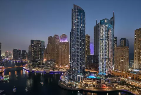 Viešbutis „INTERCONTINENTAL DUBAI MARINA“ (Dubajus, Jugtiniai Arabų Emyratai)