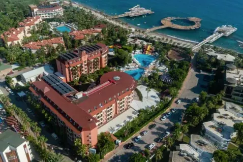 Viešbutis „PALMERAS BEACH RESORT“ (Alanija, Turkija)