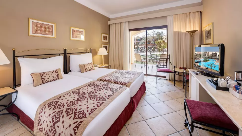 Viešbutis „JAZ MAKADI SARAYA RESORT“ (Makadi bei, Hurgada, Egiptas)