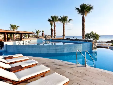 Viešbutis „BLUE SEA BEACH AFFILIATED BY MELIA“ (Stalida, Kreta, Graikija)